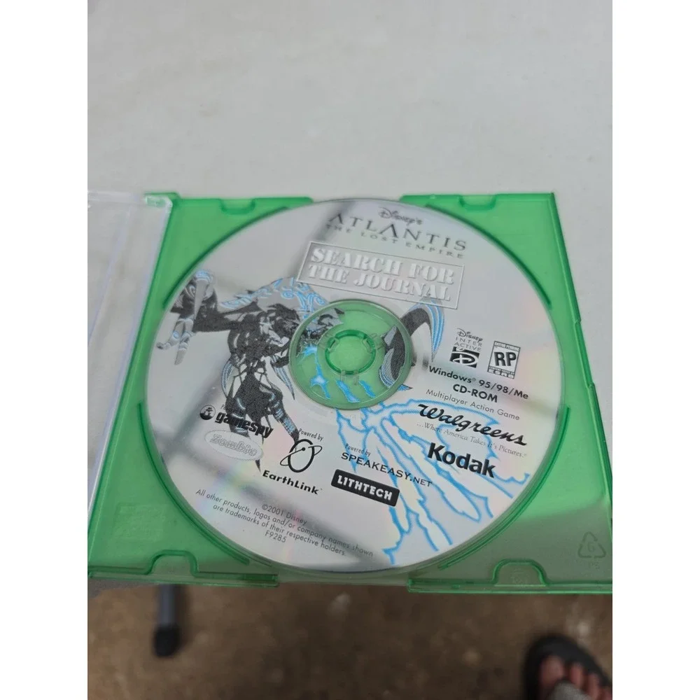 2001 - Disney's Atlantis The Lost Empire: Search For The Journal - PC Game